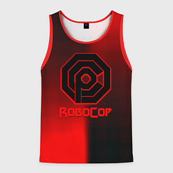 Майка-безрукавка мужская Robocop 2023, цвет: 3D-красный