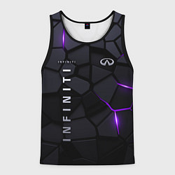 Мужская майка без рукавов Infiniti - плиты с эффектом свечения