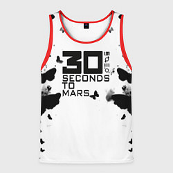 Мужская майка без рукавов 30 Second to mars buterfly