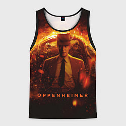 Мужская майка без рукавов Роберт Оппенгеймер и бомба