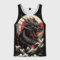 Мужская майка без рукавов Дракон вечности символ года