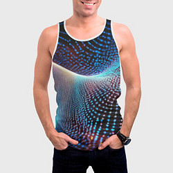 Майка-безрукавка мужская Boson, цвет: 3D-белый — фото 2