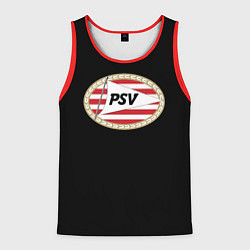 Майка-безрукавка мужская PSV fc club, цвет: 3D-красный