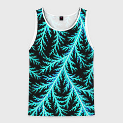 Мужская майка без рукавов Разряды электричества Tie Dye