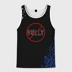 Майка-безрукавка мужская Bully game краски рокстар, цвет: 3D-белый