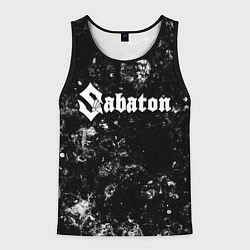 Мужская майка без рукавов Sabaton black ice