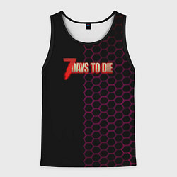 Мужская майка без рукавов 7 days to die зомби шутер