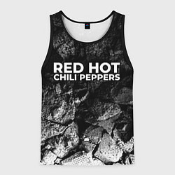 Майка-безрукавка мужская Red Hot Chili Peppers black graphite, цвет: 3D-черный