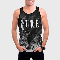Майка-безрукавка мужская The Cure black graphite, цвет: 3D-черный — фото 2