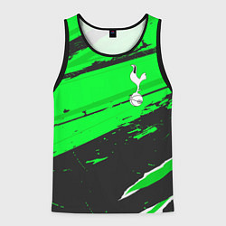 Майка-безрукавка мужская Tottenham sport green, цвет: 3D-черный