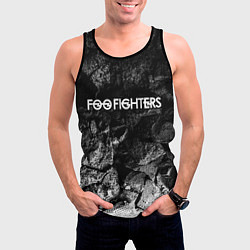 Майка-безрукавка мужская Foo Fighters black graphite, цвет: 3D-черный — фото 2