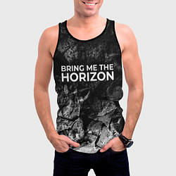 Майка-безрукавка мужская Bring Me the Horizon black graphite, цвет: 3D-черный — фото 2