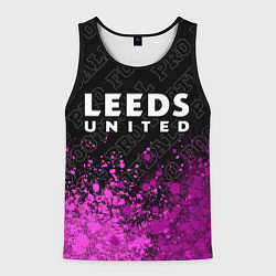 Мужская майка без рукавов Leeds United pro football посередине