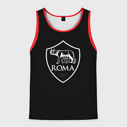 Майка-безрукавка мужская Roma sport fc club, цвет: 3D-красный