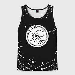 Мужская майка без рукавов Аякс краски брызги спорт