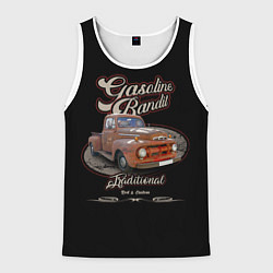 Мужская майка без рукавов Хот-род в стиле rat Gasoline Bandit