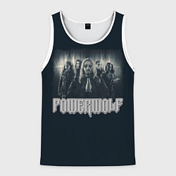 Мужская майка без рукавов Powerwolf band grey