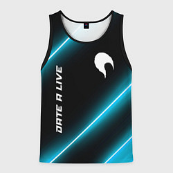 Мужская майка без рукавов Date A Live неоновые лампы