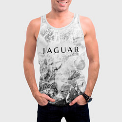 Майка-безрукавка мужская Jaguar white graphite, цвет: 3D-белый — фото 2