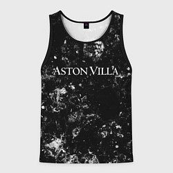 Майка-безрукавка мужская Aston Villa black ice, цвет: 3D-черный