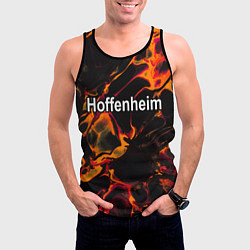Майка-безрукавка мужская Hoffenheim red lava, цвет: 3D-черный — фото 2