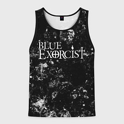 Майка-безрукавка мужская Blue Exorcist black ice, цвет: 3D-черный