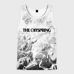 Мужская майка без рукавов The Offspring white graphite