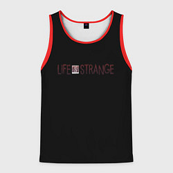 Мужская майка без рукавов Life is strange logo