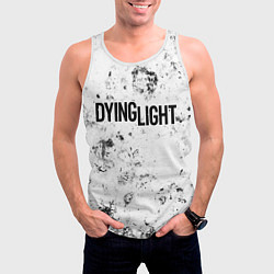 Майка-безрукавка мужская Dying Light dirty ice, цвет: 3D-белый — фото 2