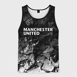 Мужская майка без рукавов Manchester United black graphite