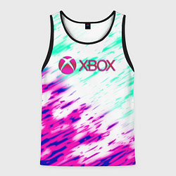 Мужская майка без рукавов Xbox краски текстура игры