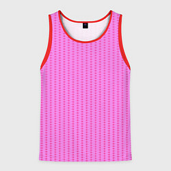 Мужская майка без рукавов Паттерн сетчатый контурный