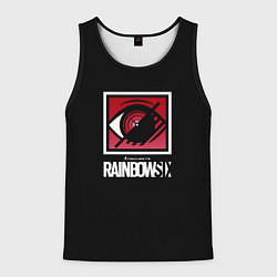 Мужская майка без рукавов Шутер радуга 6