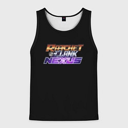 Мужская майка без рукавов Ratchet & Clank logo