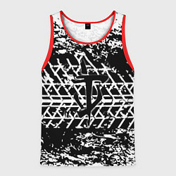 Мужская майка без рукавов Doom знак шины