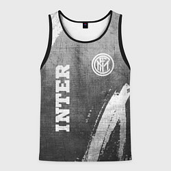 Мужская майка без рукавов Inter - grey gradient вертикально