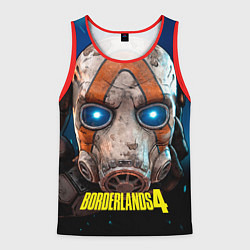 Майка-безрукавка мужская Маска в руке Borderlands 4, цвет: 3D-красный