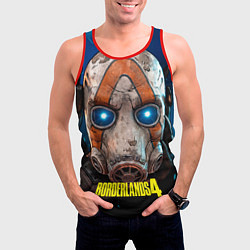 Майка-безрукавка мужская Маска в руке Borderlands 4, цвет: 3D-красный — фото 2