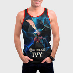 Майка-безрукавка мужская Ivy Deadlock, цвет: 3D-красный — фото 2