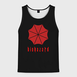 Мужская майка без рукавов Biohazard resident game