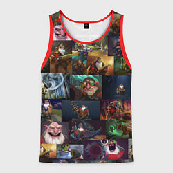 Мужская майка без рукавов Sniper Dota 2