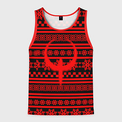 Мужская майка без рукавов Quake winter pattern