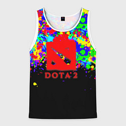 Мужская майка без рукавов Dota абстрактные краски