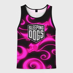 Мужская майка без рукавов Sleeping dogs japan gta dragon