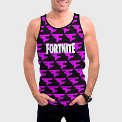 Майка-безрукавка мужская Fortnite faze clan, цвет: 3D-черный — фото 2