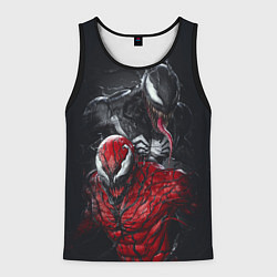 Майка-безрукавка мужская Venom and Carnage, цвет: 3D-черный