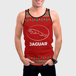 Майка-безрукавка мужская Jaguar new year, цвет: 3D-черный — фото 2