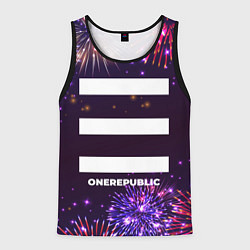 Мужская майка без рукавов Праздничный OneRepublic
