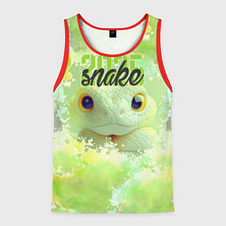 Мужская майка без рукавов Змейка 25
