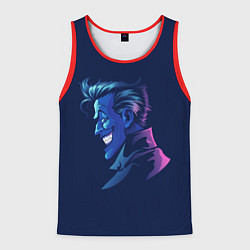 Майка-безрукавка мужская Joker gradient, цвет: 3D-красный